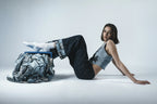 Patchwork Hem Denim Jeans