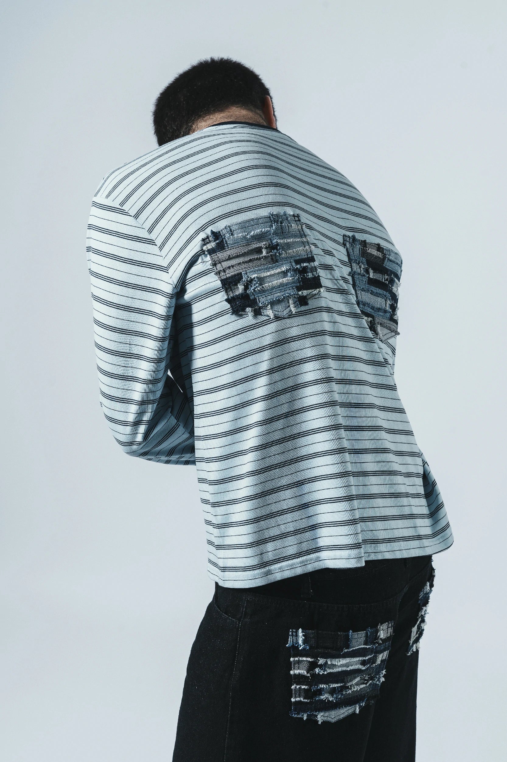 Striped Patchwork Long Sleeve